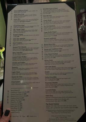 Menu photo 3 Cricket Club Cape May, NJ Menu photo 3 Cricket Club Cape May, NJ