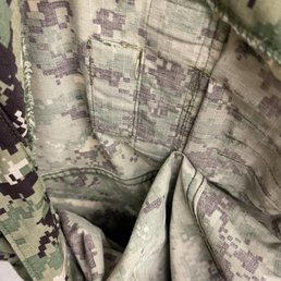 Sleeve partially sewn closed