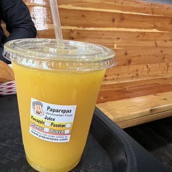Paparepas Venezuelan Food - Mango juice - Venezuelan Near Me - Seattle, Washington Paparepas Venezuelan Food - Mango juice - Venezuelan Near Me - Seattle, Washington