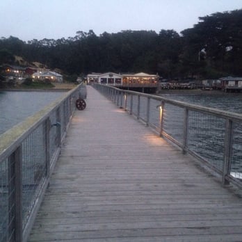Nick's Cove - View from beach shack - Seafood Near Me - Marshall, California
