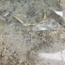 Twist tie found in my fish taco.