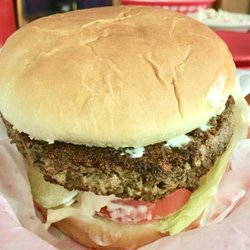 The Mustang Grill and Bar - Impossible Burger!
