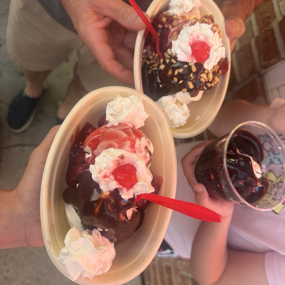 Adrian's Frozen Custard - 2 Bavarian black Forrest sundaes and a chocolate sundae - Ice Cream & Frozen Yogurt Near Me - Burlington, Wisconsin Adrian's Frozen Custard - 2 Bavarian black Forrest sundaes and a chocolate sundae - Ice Cream & Frozen Yogurt Near Me - Burlington, Wisconsin