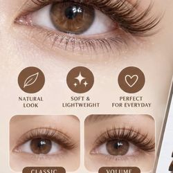Tiana Lash Pro - Brown lashes offer a softer alternative to black, creating natural definition that blends well with fair to medium tones and lighter hair