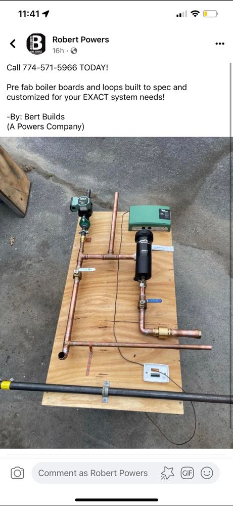 Slide of Bert Build's