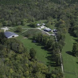 StoneRidge Stables - Ariel photo of SRS's & the Licking River. The back pastures in not the photo.