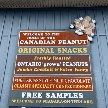 Picard's - a sign for the canadian peanut - Specialty Food Near Me - Niagara-on-the-Lake, Ontario Picard's - a sign for the canadian peanut - Specialty Food Near Me - Niagara-on-the-Lake, Ontario