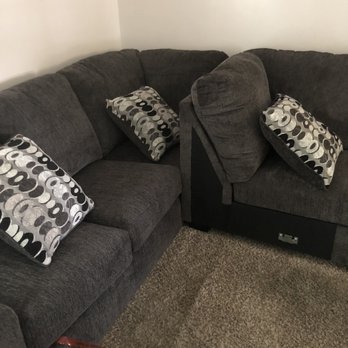 Ashley Store - Sectional with opposite corners - Furniture Stores Near Me - Colton, California