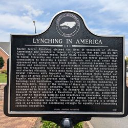 Lynching In America Historical Marker - Lynching In America Historical Marker, Salisbury