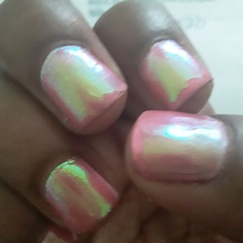 City Nails - Looks 2 weeks old with chipping but is actually the finished product. Just finished getting them done. Doesn't look like it though! - Nail Salons Near Me - Cleveland, Ohio City Nails - Looks 2 weeks old with chipping but is actually the finished product. Just finished getting them done. Doesn't look like it though! - Nail Salons Near Me - Cleveland, Ohio