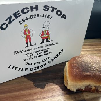 Czech Stop - Jalapeño Kolache - Bakeries Near Me - West, Texas Czech Stop - Jalapeño Kolache - Bakeries Near Me - West, Texas