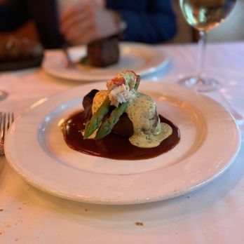 Jeff Ruby's Steakhouse - Cincinnati - Filet Mignon with Collinsworth Topping - Steakhouses Near Me - Cincinnati, Ohio