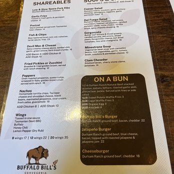 Buffalo Bill's Brewery - 4/25/25 FYI. Menu - Pizza Near Me - Hayward, California Buffalo Bill's Brewery - 4/25/25 FYI. Menu - Pizza Near Me - Hayward, California