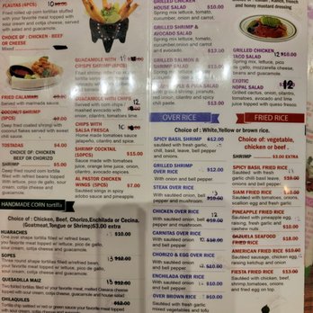 Tacos Y Jugos Genesis - Updated menu as of 10/22/21 - Mexican Near Me - Elmhurst, New York Tacos Y Jugos Genesis - Updated menu as of 10/22/21 - Mexican Near Me - Elmhurst, New York
