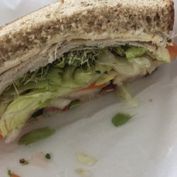 Surf's Edge Deli & Pizzeria - Life guard with turkey on wheat berry bread