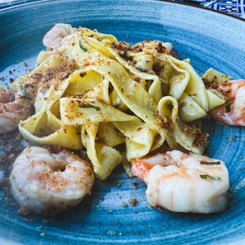 Trattoria Amalfi - Shrimp fettuccine - Italian Near Me - Mystic, Connecticut