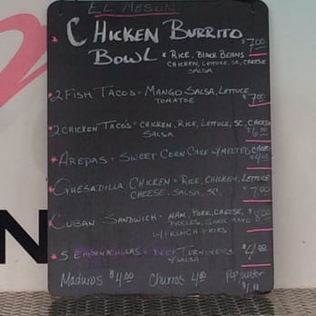 El Meson Mobile Kitchen - Today's menu - Food Trucks Near Me - West Carrollton City, Ohio El Meson Mobile Kitchen - Today's menu - Food Trucks Near Me - West Carrollton City, Ohio