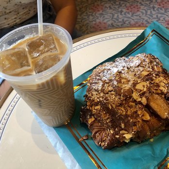 Felix Roasting - Iced latte, almond croissant. - Coffee & Tea Near Me - New York, New York Felix Roasting - Iced latte, almond croissant. - Coffee & Tea Near Me - New York, New York
