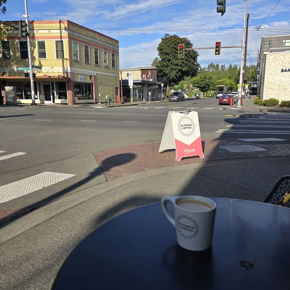 What an enjoyable morning (and americano) in Columbia City!! What an enjoyable morning (and americano) in Columbia City!!