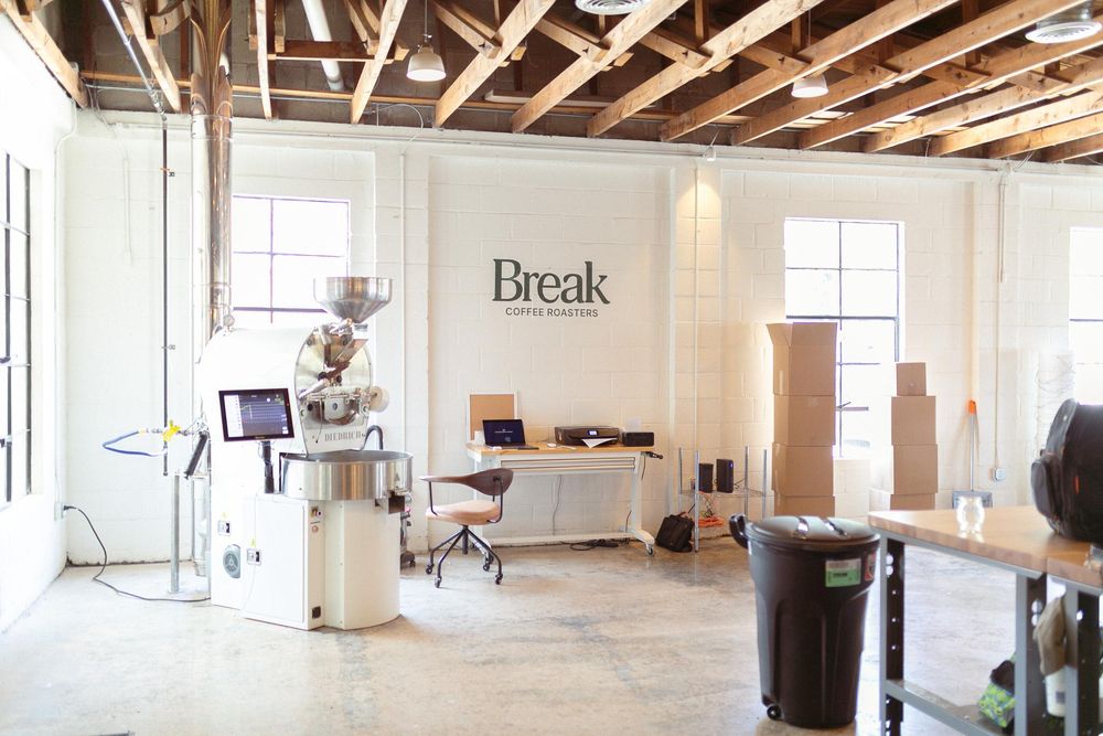 Social spots from Break Coffee Roasters