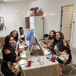 Carpe DeeZart - Friendsgiving paint party!