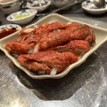 Landmark Hotpot House - Deep Fried Pig Intestines - Chinese Near Me - Vancouver, British Columbia