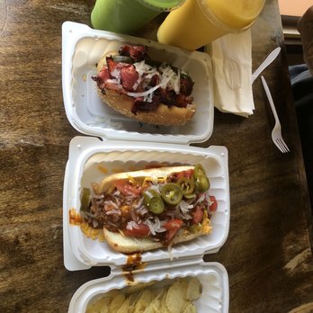 Perry's Joint - Had the Adventure and the Pastrami and 2 smoothies, the Green drink and the Ginger Cabana. - Sandwiches Near Me - Pasadena, California