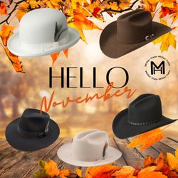 Miller Hats - Visit Miller hats this fall for top of the line hats and caps.  Fedoras, cowboy hats, western styles, and mens caps