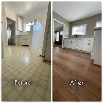 Aishola Remodeling - Kitchen remodeling,new floor,new cabinets. - Painters Near Me