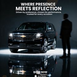 Line Limousine - Premium black SUV and chauffeur service offering professional transportation throughout Philadelphia and surrounding areas