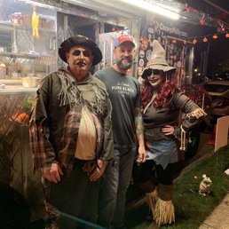 With Charlie and his Chewy's food truck in front of our home at our Halloween party in October 2019. With Charlie and his Chewy's food truck in front of our home at our Halloween party in October 2019.