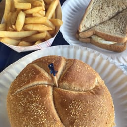 Fries, veggie Burger n egg sandwich Fries, veggie Burger n egg sandwich