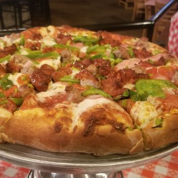 Gianni's Pizza - Linguica, sausage,  pepperoni,  green pepper..= The best.. - Italian Near Me - Monterey, California
