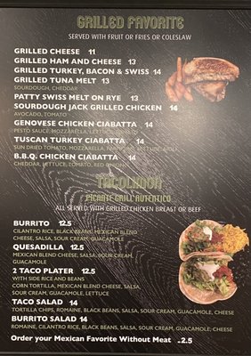 Menu photo 1 Trimana Woodland Hills, CA Menu photo 1 Trimana Woodland Hills, CA