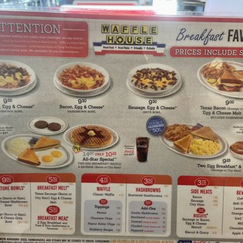 Waffle House - Menu - Breakfast & Brunch Near Me - Ocoee, Florida Waffle House - Menu - Breakfast & Brunch Near Me - Ocoee, Florida