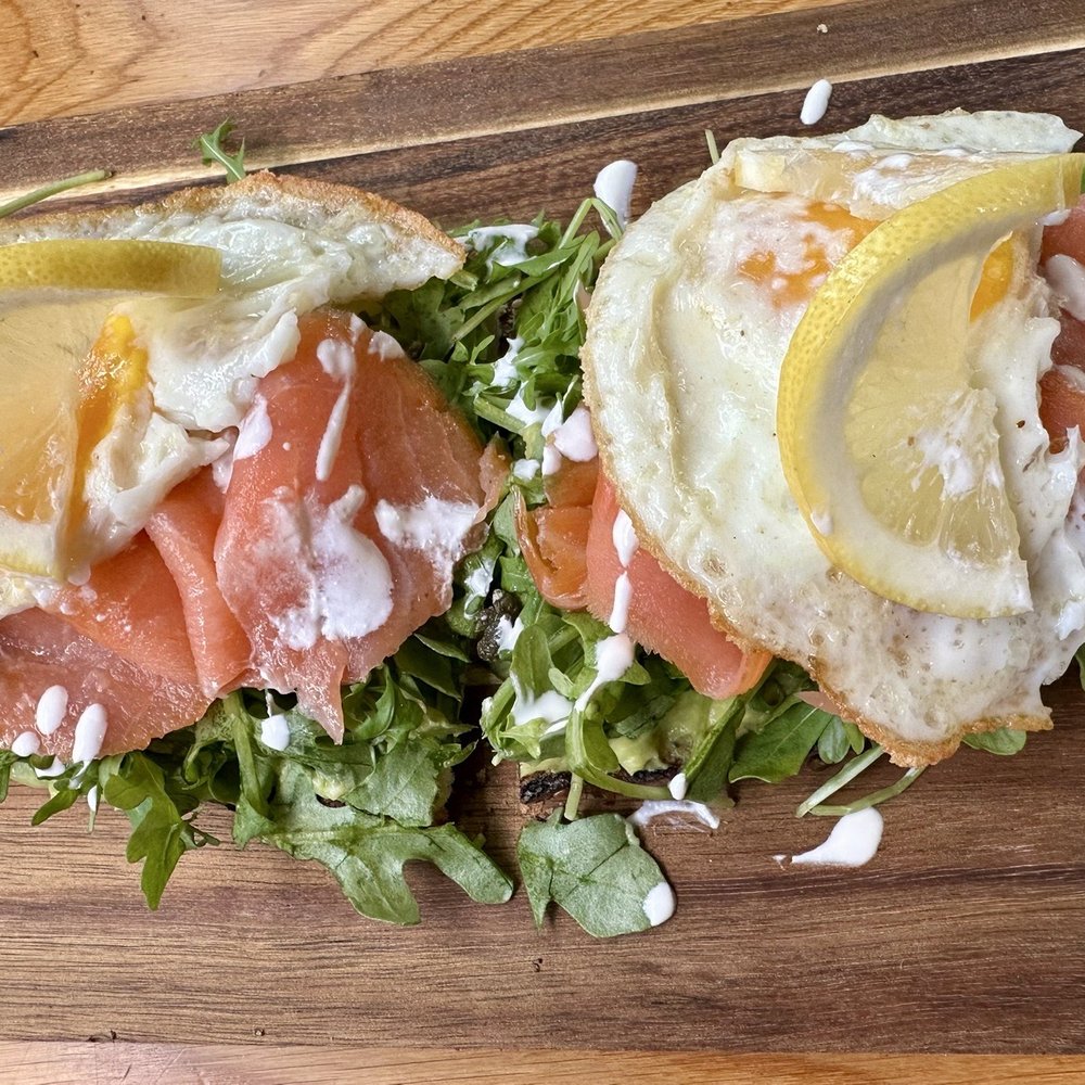 The Monica - Smok'd Salmon Toast - Breakfast & Brunch Near Me - Tucson, Arizona