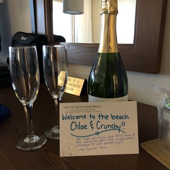 Cavalier Oceanfront Resort - They even left a special note for us and my boyfriend's dogs in the room upon arrival. Plus free booze. - Resorts Near Me - San Simeon, California Cavalier Oceanfront Resort - They even left a special note for us and my boyfriend's dogs in the room upon arrival. Plus free booze. - Resorts Near Me - San Simeon, California