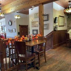 The Creek Restaurant and Bar - Pic taken from our table of part of the dining room.