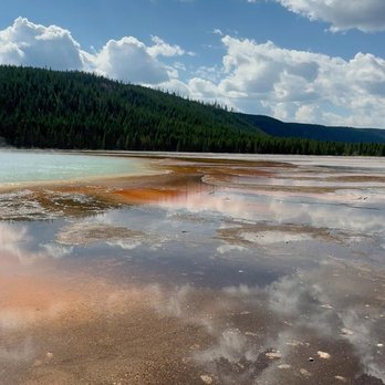 Grand Prismatic Spring - Grand Prismatic Spring in Yellowstone National Park | Rees's Roots - Landmarks & Historical Buildings Near Me Grand Prismatic Spring - Grand Prismatic Spring in Yellowstone National Park | Rees's Roots - Landmarks & Historical Buildings Near Me