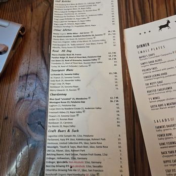 Wild Goat Bistro - Menu - Pizza Near Me - Petaluma, California Wild Goat Bistro - Menu - Pizza Near Me - Petaluma, California