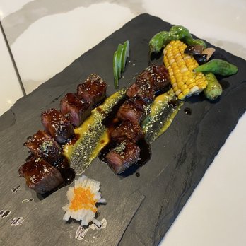 Hoshi Japanese Cuisine - Whisky grilled Miyazaki A5 wagyu - Japanese Near Me - Vancouver, British Columbia Hoshi Japanese Cuisine - Whisky grilled Miyazaki A5 wagyu - Japanese Near Me - Vancouver, British Columbia
