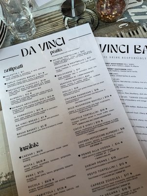 Menu photo 2 Da Vinci Bloomington, IN Menu photo 2 Da Vinci Bloomington, IN