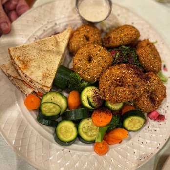 Carousel Restaurant - Falafel Plate - Middle Eastern Near Me - Glendale, California