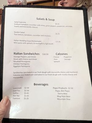Menu photo 1 Marino's Italian Restaurant Johnston, IA Menu photo 1 Marino's Italian Restaurant Johnston, IA