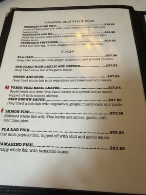 Menu photo 5 Seeda Thai Restaurant Valley Stream, NY