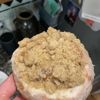 The Salty Donut - Peach cobbler - Donuts Near Me - Dallas, Texas The Salty Donut - Peach cobbler - Donuts Near Me - Dallas, Texas