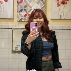 The Artistry Lounge - Copper hair with blow out