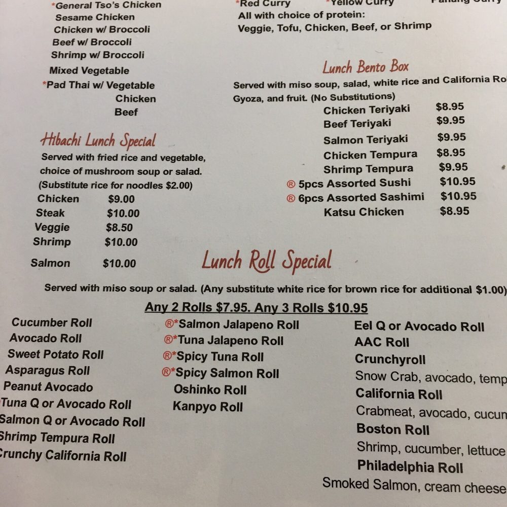 Umami - Lunch menu - Japanese Near Me - Bellevue, Nebraska Umami - Lunch menu - Japanese Near Me - Bellevue, Nebraska