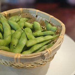 Yum Asian Fusion & Sushi - Edamame steaming and salty