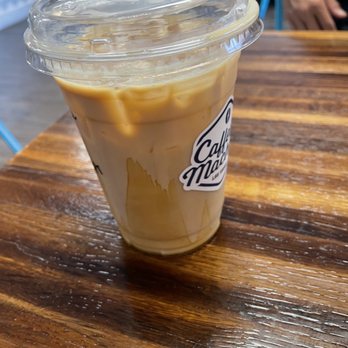 Caffeine Machine - 16 oz Vanilla Cold brew w/pumpkin pillow top (where though?) - Coffee & Tea Near Me - Las Vegas, Nevada Caffeine Machine - 16 oz Vanilla Cold brew w/pumpkin pillow top (where though?) - Coffee & Tea Near Me - Las Vegas, Nevada